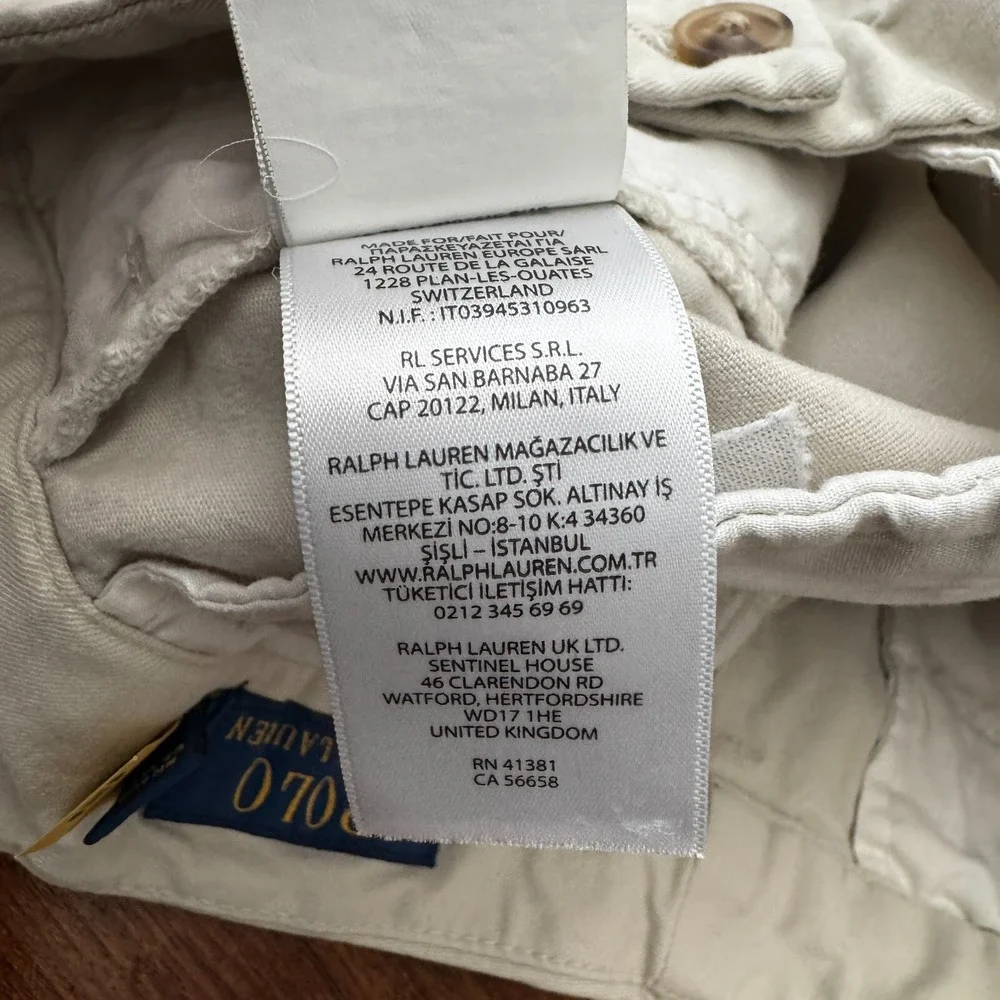 Boys Classic Ralph Lauren Polo Shorts Flat Front ‎ 9